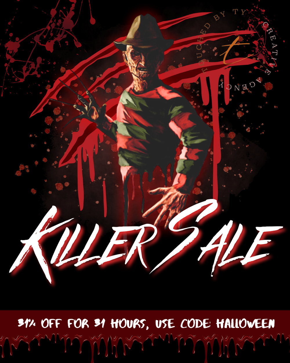 Spooky Halloween Social Media Flyer Bundle | Editable Canva Templates for Sales, Giveaways & Promotions