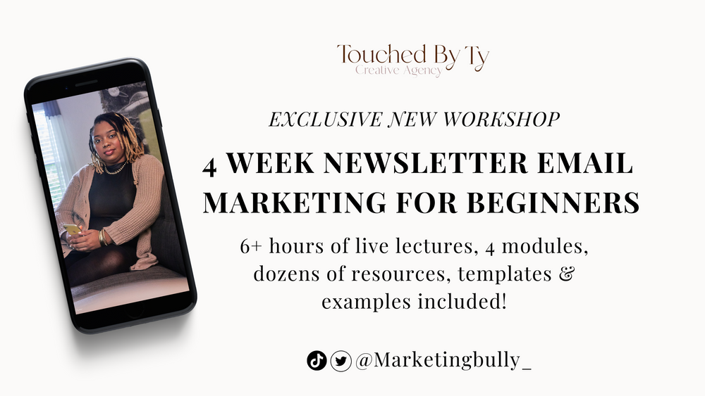4 Week Newsletter Workshop For Beginners