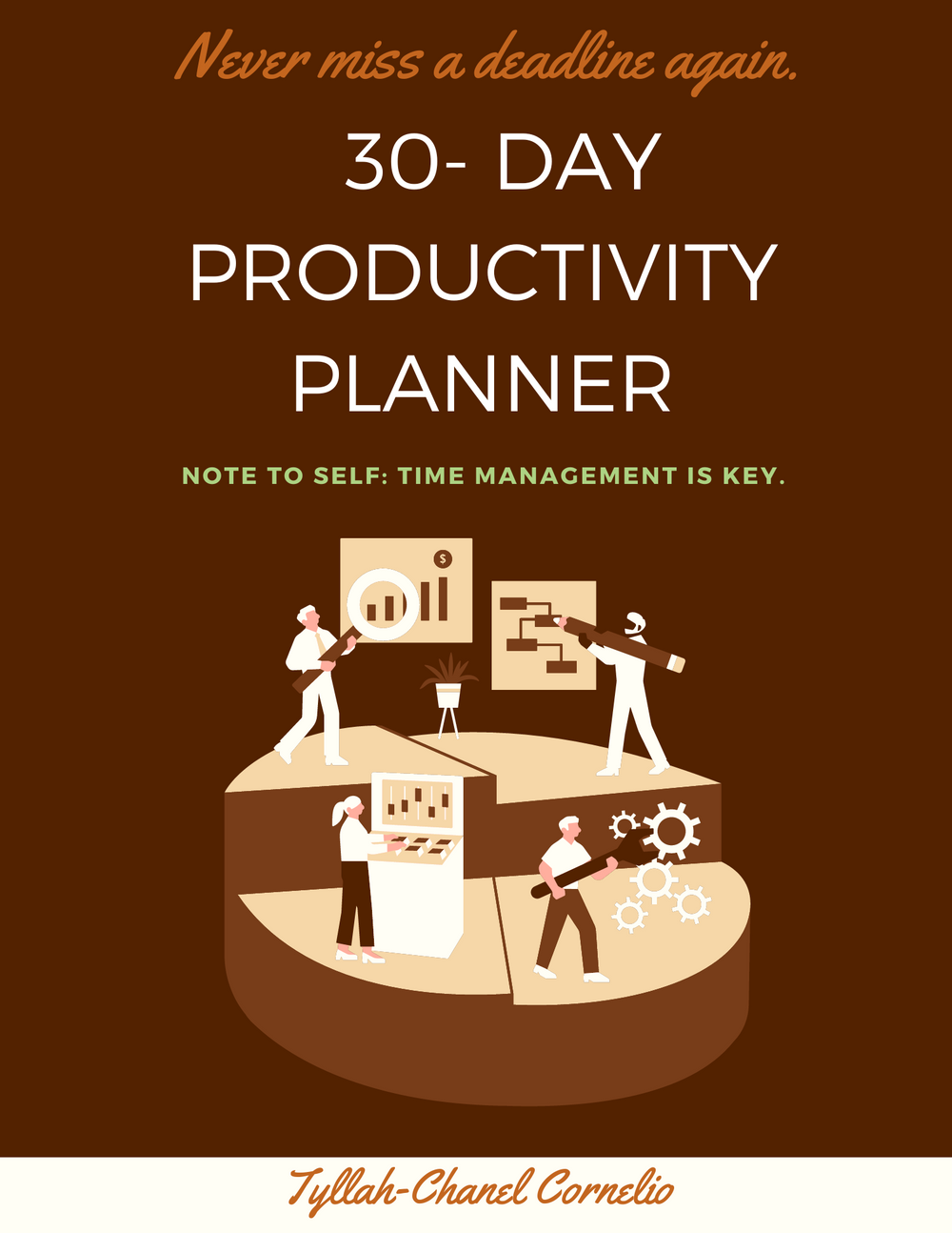 The entrepreneurs 30 Day Productivity Planner