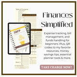 30 Day Small Business Finance Planner Touched By Ty