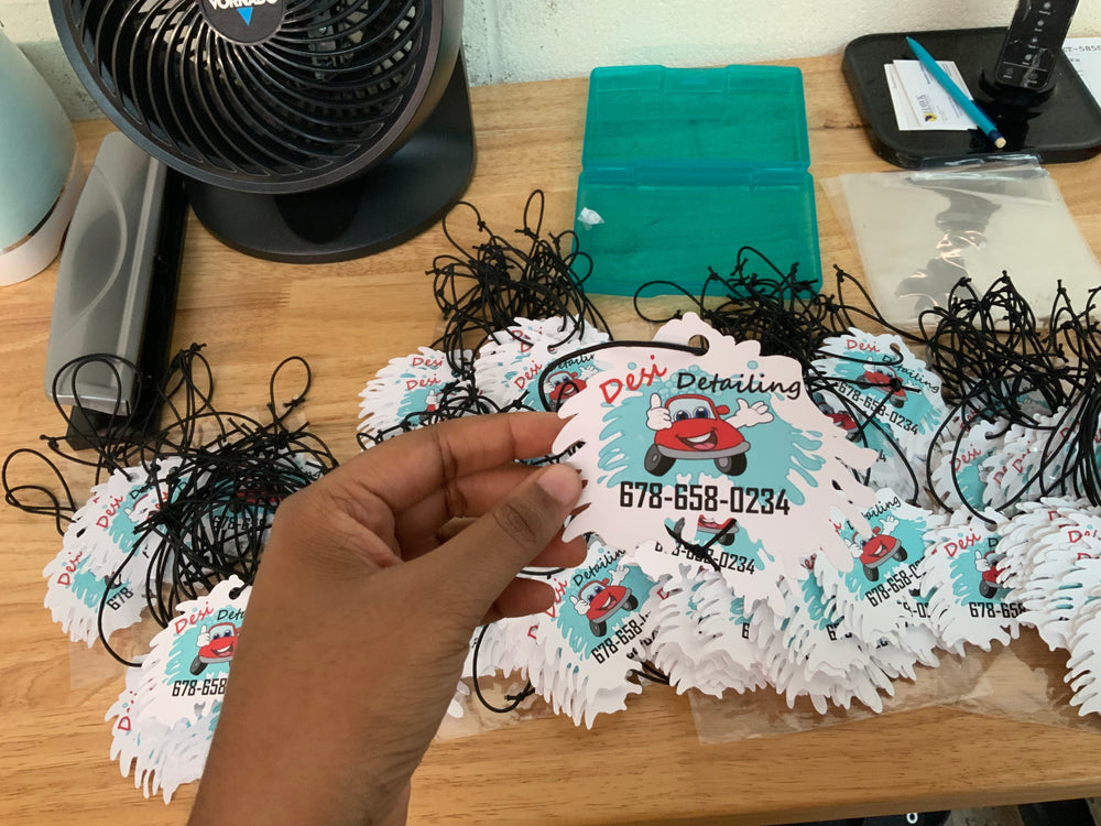 Custom Car Fresheners Touched By Ty
